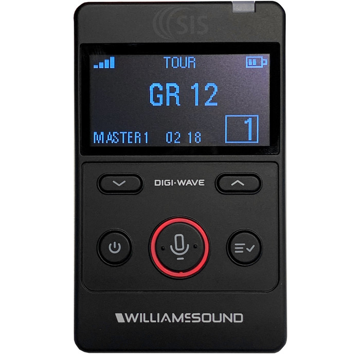 WILLIAMS SOUND DLT 400 Transceptor de sistema de escucha inalámbrico digital